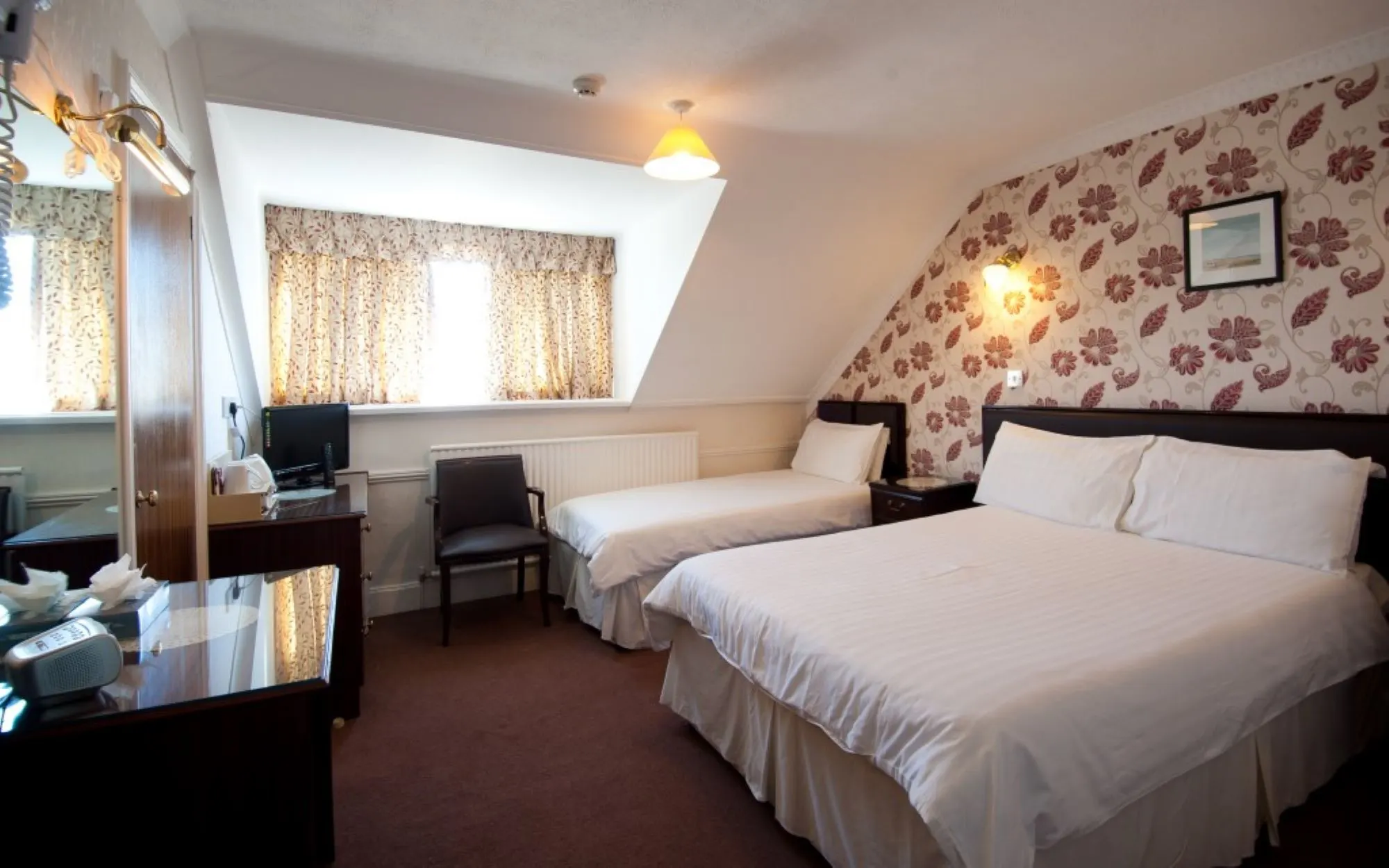 Standard country view bedroom